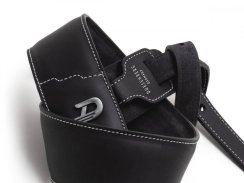Duesenberg 3-Step Strap - Custom Black Edition - kožený gitarový popruh