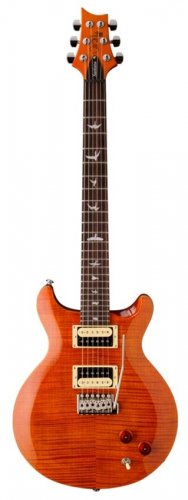 PRS 2017 SE Santana Orange - Elektrická kytara, signature