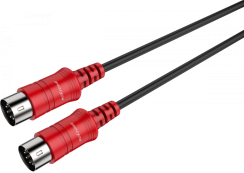 Kabel midi 2 x DIN 5-PIN 3m Roxtone SMDC100L3