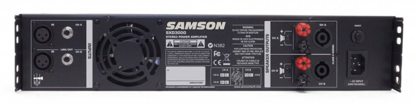 Samson SXD3000 - wzmacniacz mocy