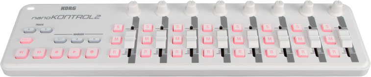 Korg nanoKONTROL 2 WH - MIDI USB kontrolér