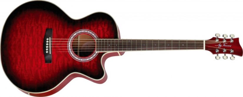 Jay Turser JTA 424 QCET (RSB) - elektroakustická kytara