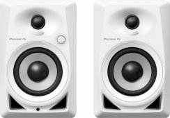 Pioneer DJ DM-40 - aktywne monitory odsłuchowe (biały)