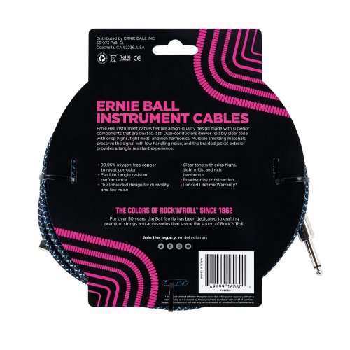 Ernie Ball EB 6060 - instrumentální kabel