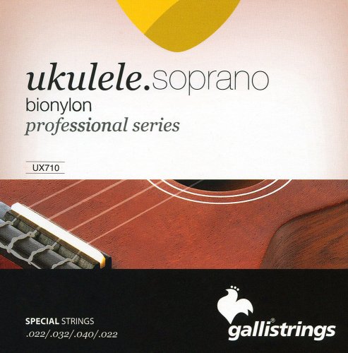 Galli UX710 - Struny pro sopranové ukulele