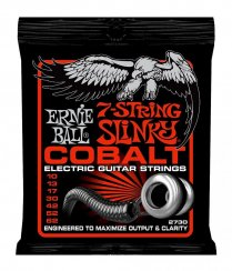 Ernie Ball 2730 Cobalt Slinky 10-62 - Struny pre sedemstrunnú elektrickú gitaru