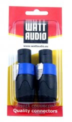 Watt Audio Speakon 4 pin kpl. 2 szt. - Profesjonalny wtyk audio