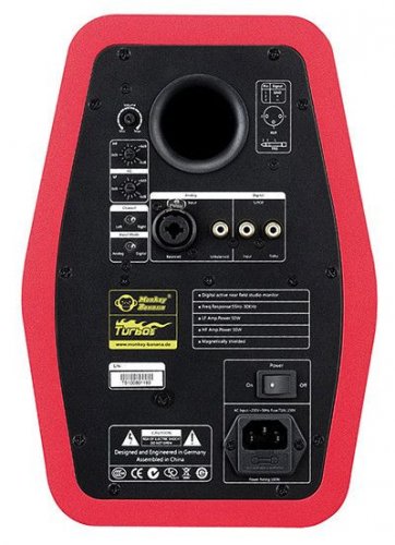 Monkey Banana - Turbo 5 - aktivní studiový monitor (červený)