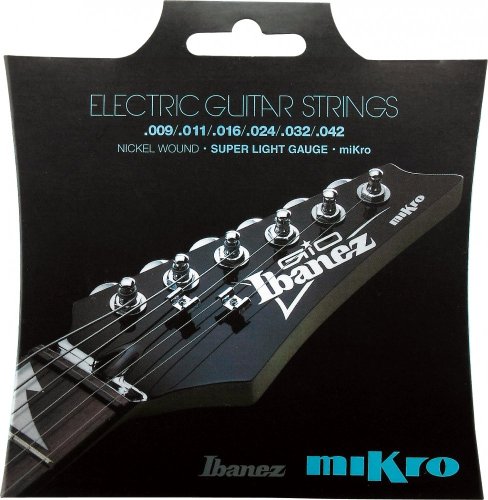 Ibanez IEGS61MK - Struny pre elektrickú gitaru s kratšou menzúrou z radu Micro