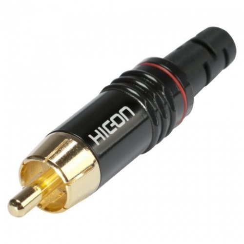 Hicon HI-CM06-RED - RCA konektor