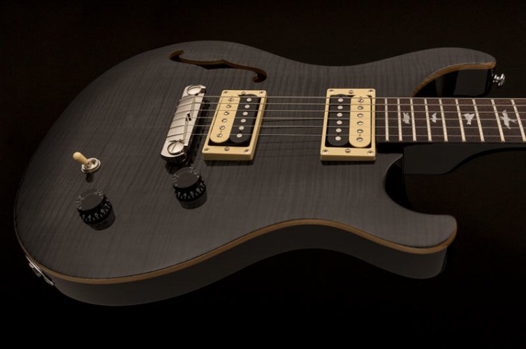 PRS 2017 SE Custom 22 Semi-Hollow Grey Black - gitara elektryczna