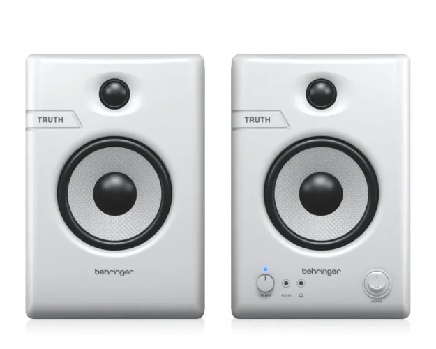 Behringer TRUTH 4.5 BT-WH - Para monitorów studyjnych aktywnych 4,5" Behringer TRUTH 4.5 BT-WH - Para monitorów studyjnych aktywnych 4,5"