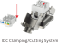 Gniazdo typu RJ45 CAT6 Roxtone RAD-C6A-IDC