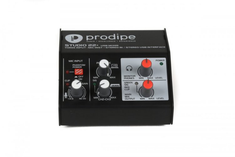 Prodipe Studio 22+ - externí zvuková karta