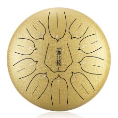 Hluru THL11-10 Golden - Tongue Drum 10" 11 tónov