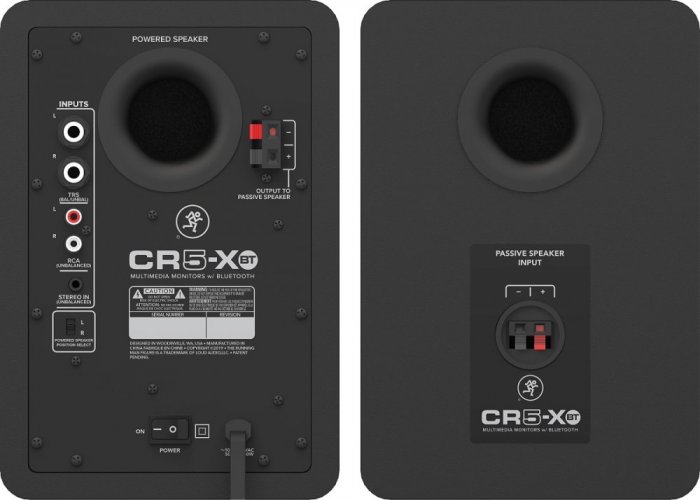 MACKIE CR 5 XBT (pair) - Štúdiové monitory