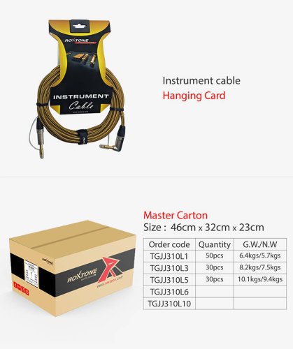 Roxtone TGJJ310L5 Nr 11 - nástrojový kabel
