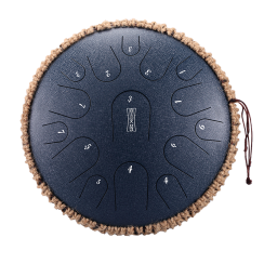 Hluru TB15-14-NavyBlue - Tongue Drum 15 tónů 14"