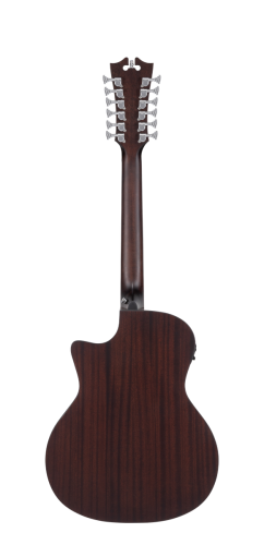 D'angelico Premier Fulton 12 LS Matte Black - elektrická gitara