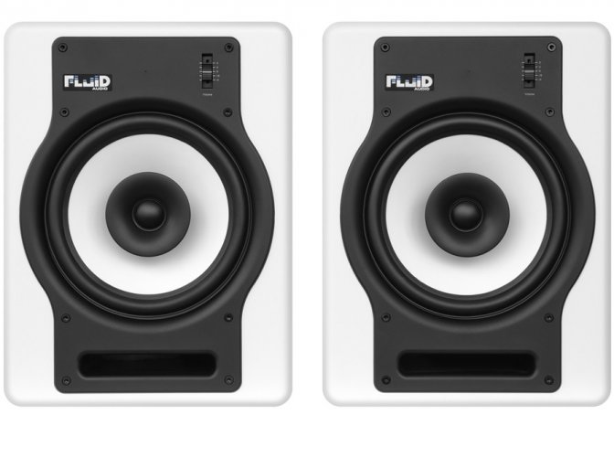 Fluid Audio FX8 WH - Aktivní studiové monitory (pár)