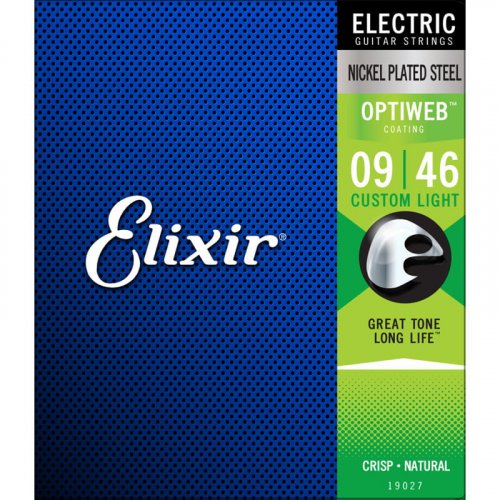 Elixir 19027 Optiweb 9-46 - Struny pro elektrickou kytaru