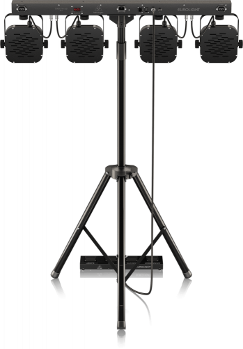 Behringer STAGE TRI LED BUNDLE ST1 - Zestaw 4xLEDPAR z kontrolerem + statyw