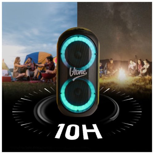 V-tone BeFree – Přenosný Bluetooth reproduktor s mikrofonem a LED osvětlením