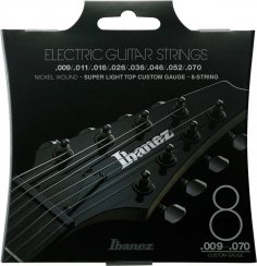 Ibanez IEGS82 - Struny pro osmistrunnou elektrickou kytaru