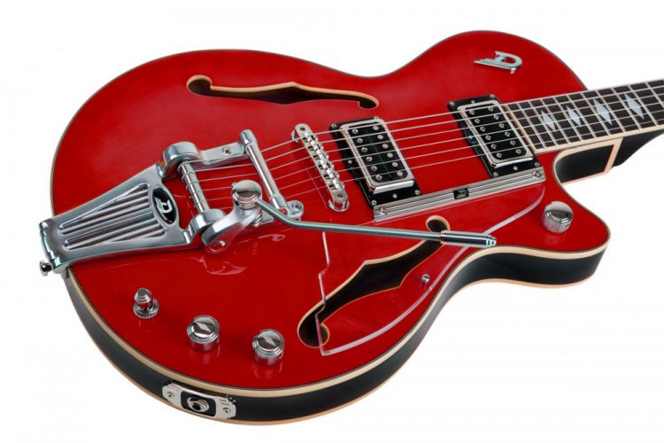 Duesenberg Starplayer TV Deluxe Crimson Red - elektrická gitara