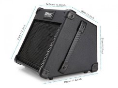 COOLMUSIC BP40 - akustický zosilňovač s Bluetooth