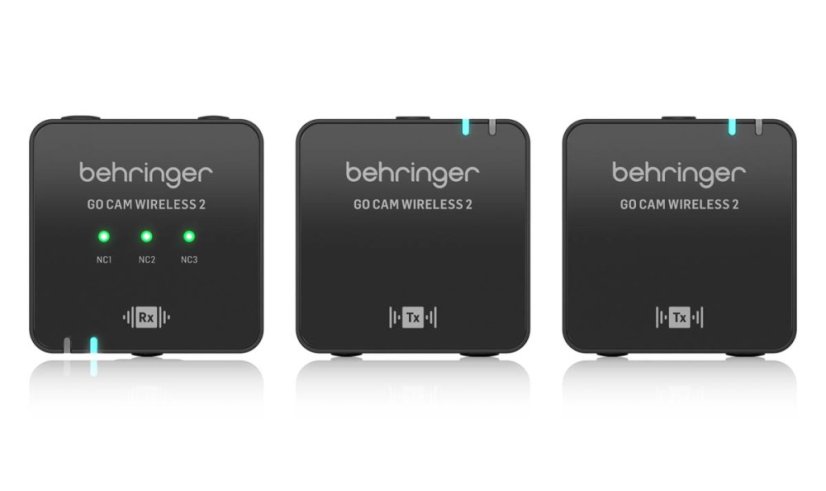 Behringer GO CAM WIRELESS II - Bezprzewodowy system mikrofonowy