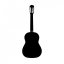 Stagg SCL50 BLK PACK - Sada: klasická kytara 4/4 s pouzdrem a ladičkou