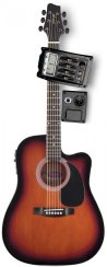 Stagg SW 203 CETU VS - elektroakustická gitara