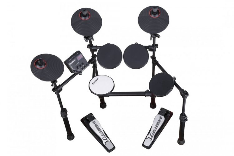 Carlsbro - CSD100-BUNDLE - Sada elektronických bicích se stoličkou a paličkami