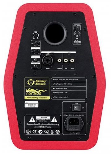 Monkey Banana - Turbo 6 - aktivní studiový monitor (červený)