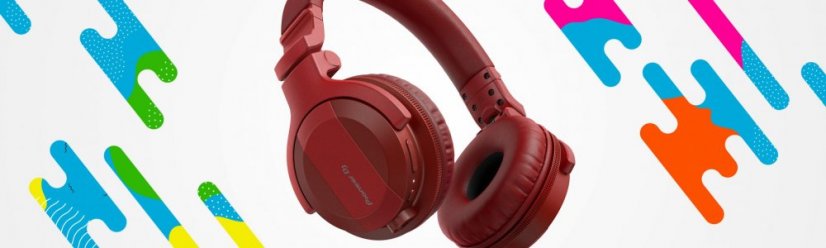 Pioneer DJ HDJ-CUE1 BT - Słuchawki (czerwone)