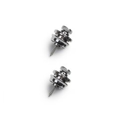 Zaczep paska Strap Locks Kera Audio AS-032 Silver