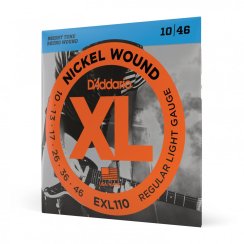 D'Addario EXL110 Nickel Wound - Struny do gitary elektrycznej 10-46