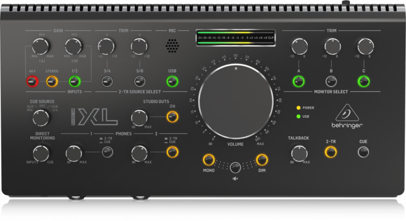 Behringer STUDIO XL - Interfejs audio USB 2x4 z kontrolerem monitorów