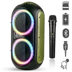 V-tone BeFree – Přenosný Bluetooth reproduktor s mikrofonem a LED osvětlením