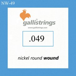 Galli NW049 - Samostatná struna pro elektrickou gitaru