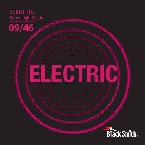 BlackSmith NW-0946 Super Light Meaty - struny pre elektrickú gitaru