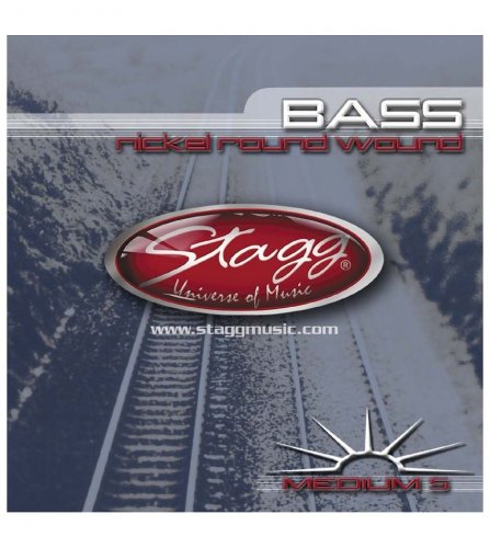 Stagg BA 4525 S5 - struny pre basgitaru, 5