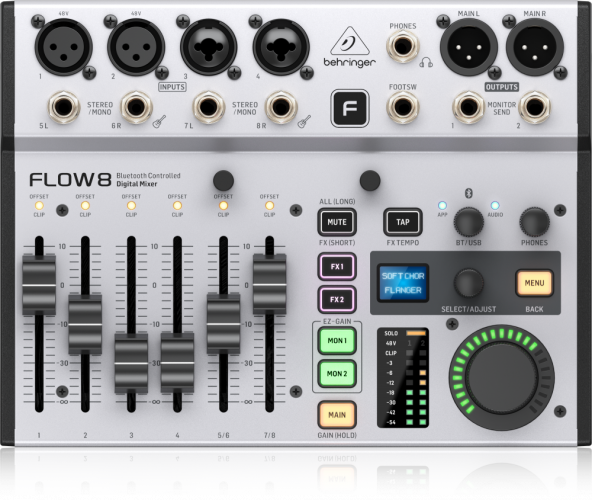Behringer Flow 8 - digitální mixážní pult