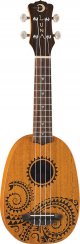 Luna Mahogany Tattoo Soprano Pineaple - Sopránové ukulele
