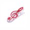 Klips do papieru nut Kera-Audio CLIP CLEF czerwony