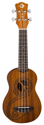 Luna Uke Maluhia Peace Soprano - ukulele sopranowe