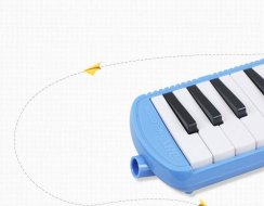 Kera Audio DHS32 - melodyka modrý