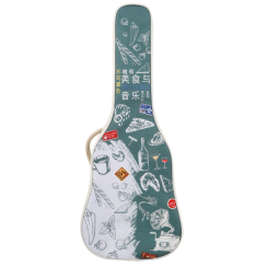 Hard Bag B-1913-41" - obal na akustickú gitaru, biely