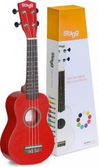 Stagg US-RED - Sopránové ukulele